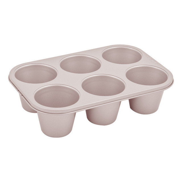 Belfry Kitchen 6 piece jumbo muffin tin in champagne gold Wayfair.co.uk